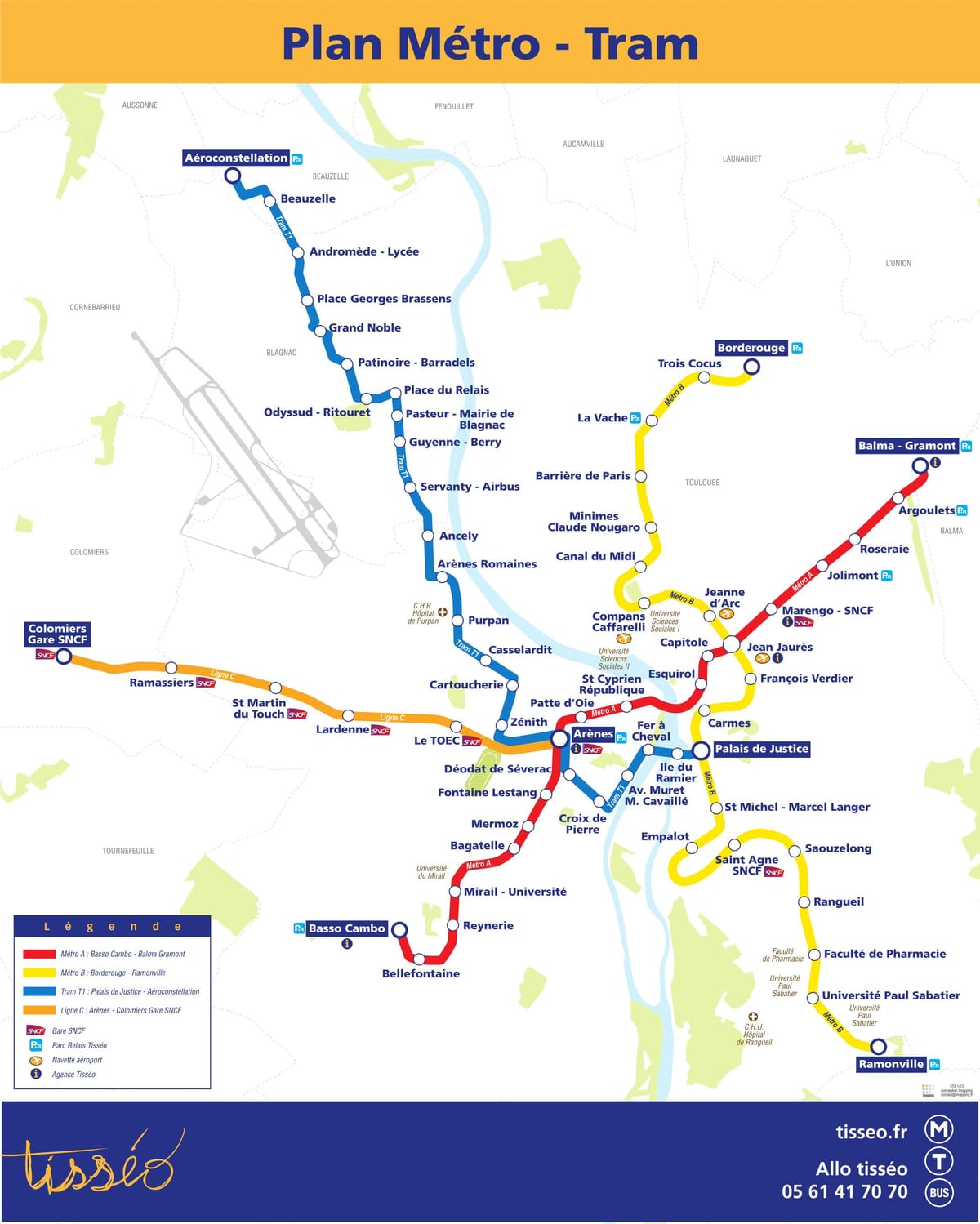 Toulouse метро мапата pdf