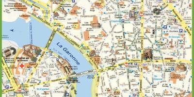 Toulouse државата мапа