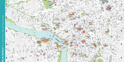 Pdf карта на Toulouse