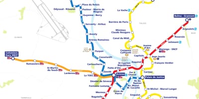 Toulouse метро мапата pdf