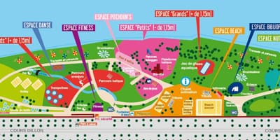 Карта на Toulouse плажа