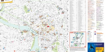 Toulouse споменик мапа